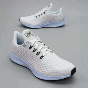 Nike Ladies 8.5 Air Zoom Pegasus 35 White/Gray Running Shoes Sneakers AH8392-004